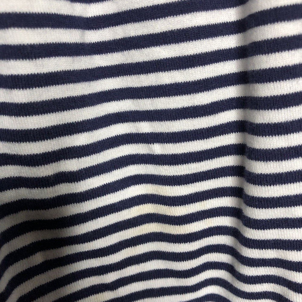 Hanna Andersson Girl's Blue Stripe Dress Size 160 - Picture 5 of 9